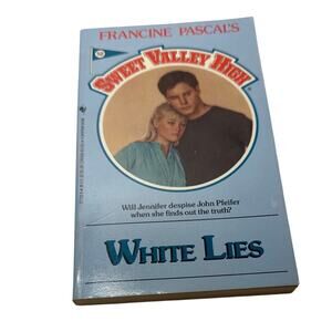 Sweet Valley High 1ST Edition First Print Book #52 White Lies Vintage 1980's
